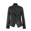 Jennifer Ladies Black Cropped Jacket