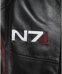Men N7 Mass Effect 3 Biker Jacket