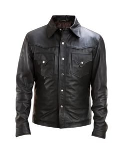 Men Western American Trucker Jacket