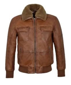 Men’s AIR Force Fur Bomber Jacket