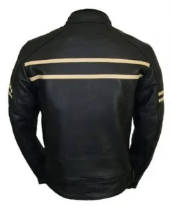 Mens-Black-Retro-Leather-Biker-Jacket-Back