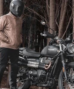 Men's Brown Biker Leather Jackets