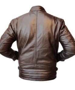 Men's Handmade Slim Fit Leather Jacket