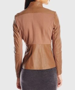 Women's Double Rider Biker Leather Jacket