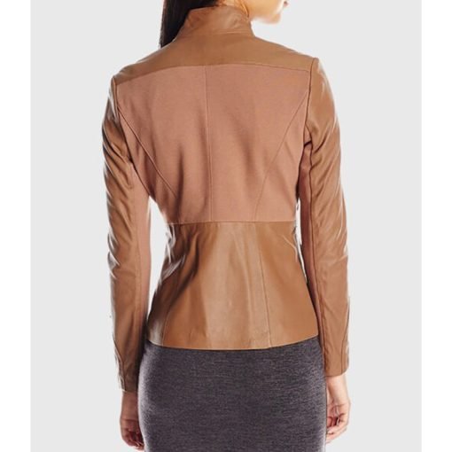 Women's Double Rider Biker Leather Jacket