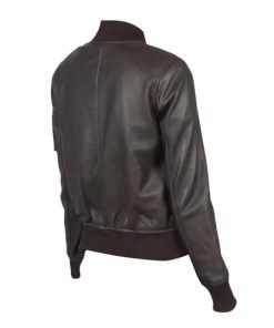 Women’s Ava Ma-1 Leather Jacket