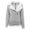 Womens-Grey-Leather-White-Shearling-Jacket