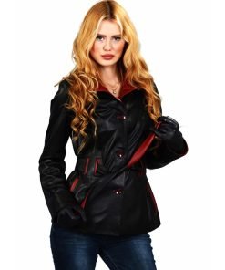 Women’s Real Black Leather Classic Jacket