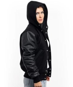 Womens-Hooded-Varsity-Leather-Jacket