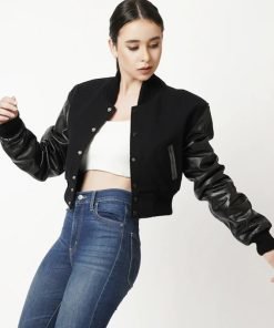 Womens-Letterman-Cropped-Leather-Jacket