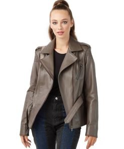 Women’s Real Mink Leather Jacket