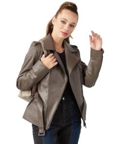 Women’s Real Mink Leather Jacket