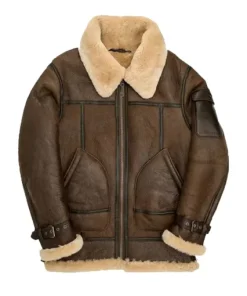 mens-b3-brown-leather-shearling-jacket