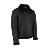 mens-black-biker-shearling-leather-jacket-1
