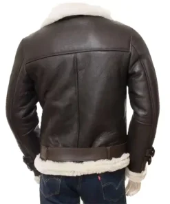 mens-dark-brown-leather-white-shearling-jacket