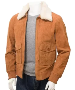 mens-suede-brown-leather-shearling-jacket-