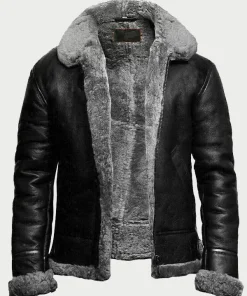 B3-Bomber-Black-Fur-Pilot-Leather-Jacket