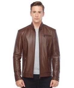Men’s Real Leather Jumbo Jacket