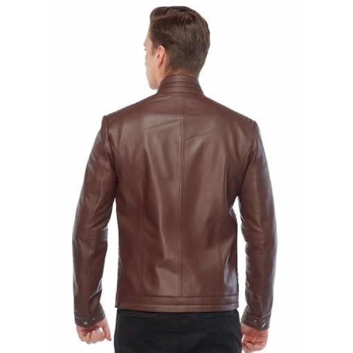 Men’s Real Leather Jumbo Jacket