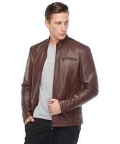 Men’s Real Leather Jumbo Jacket
