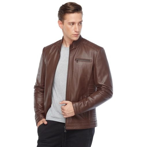 Men’s Real Leather Jumbo Jacket