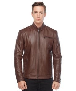 Men’s Real Leather Jumbo Jacket