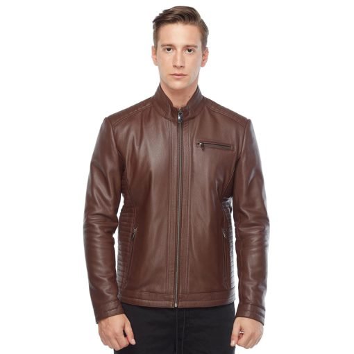 Men’s Real Leather Jumbo Jacket