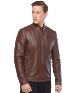 Men’s Real Leather Jumbo Jacket