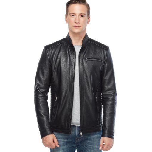 Men’s Real Leather Jumbo Jacket