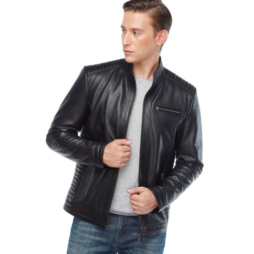 Men’s Real Leather Jumbo Jacket