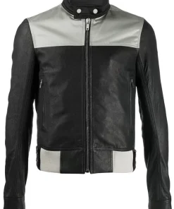 Mens-Slim-Fit-Biker-Leather-Jacket