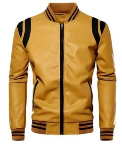 Men’s Varsity Leather Jacket Halloween