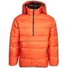 Mens-Winter-Classic-Orange-Puffer-Hooded-Jacket-1