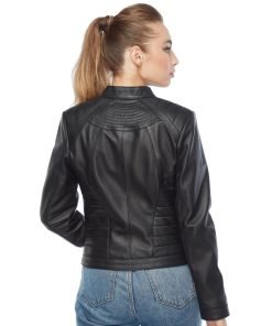 Women’s Real Black Leather Jacket