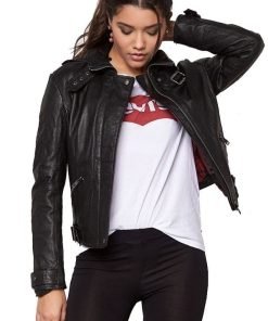 Womens-Cafe-Racer-Leather-Motorcycle-Jacket-Black-02