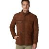 Men’s Real Brown Leather Stylish Jacket