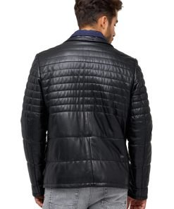 Men’s Real Black Leather Jacket