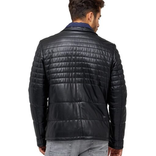 Men’s Real Black Leather Jacket