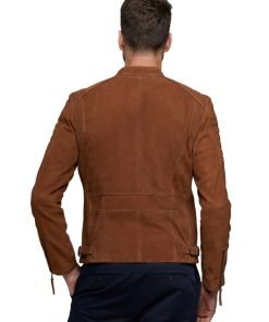 Men’s Real Brown Leather Jacket