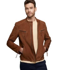 Men’s Real Brown Leather Jacket