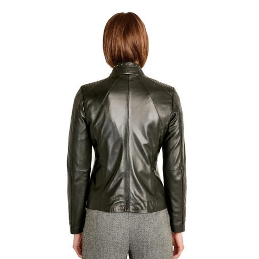 Women’s Real Black Leather Jacket